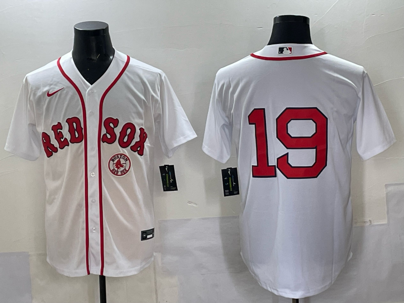 Men 2025 Boston Red Sox #19 Anthony white Nike MLB Jersey style 012->boston red sox->MLB Jersey